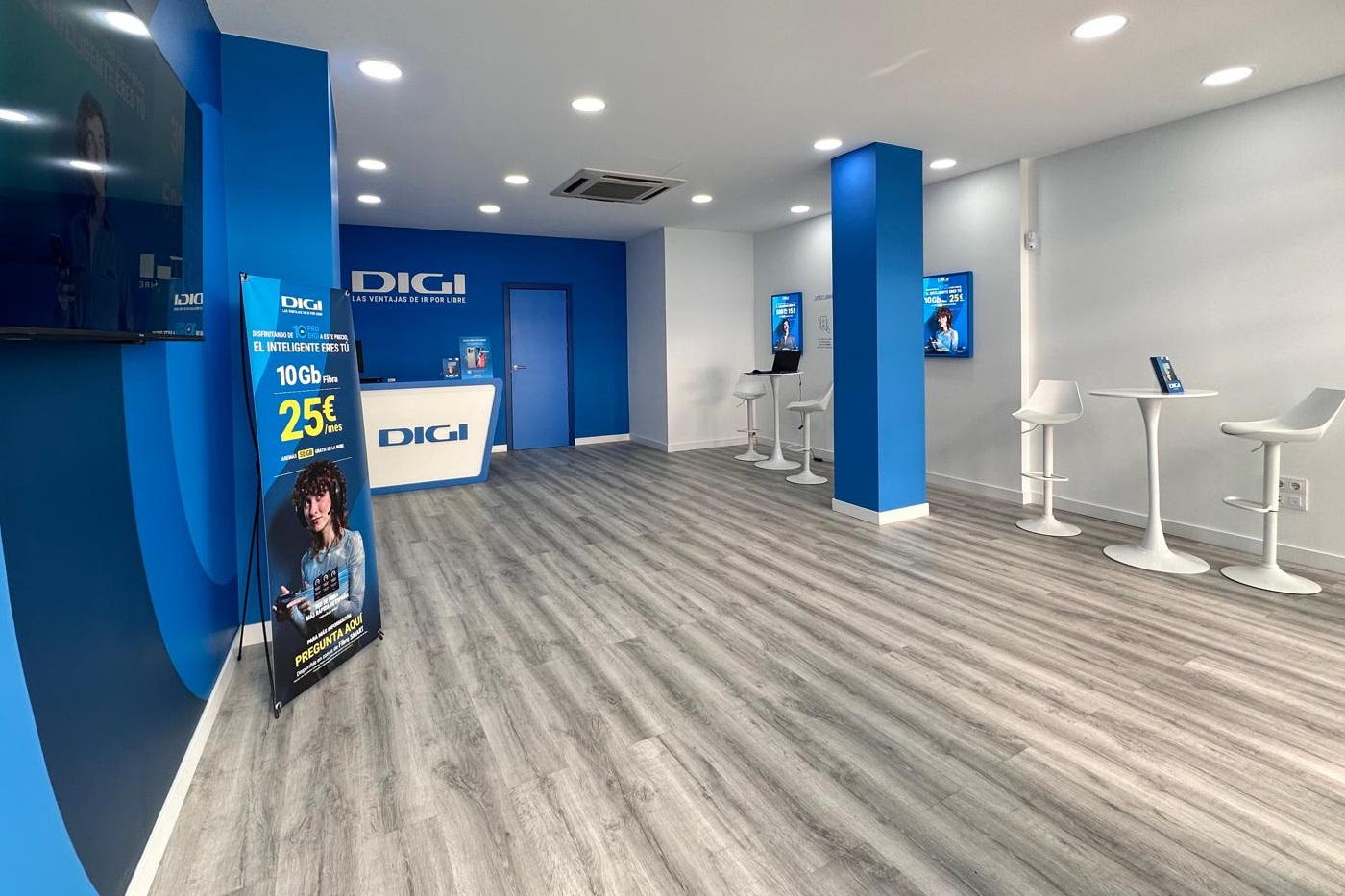 DIGI abre tres nuevas tiendas en Valladolid, Alcorcón y Sabadell