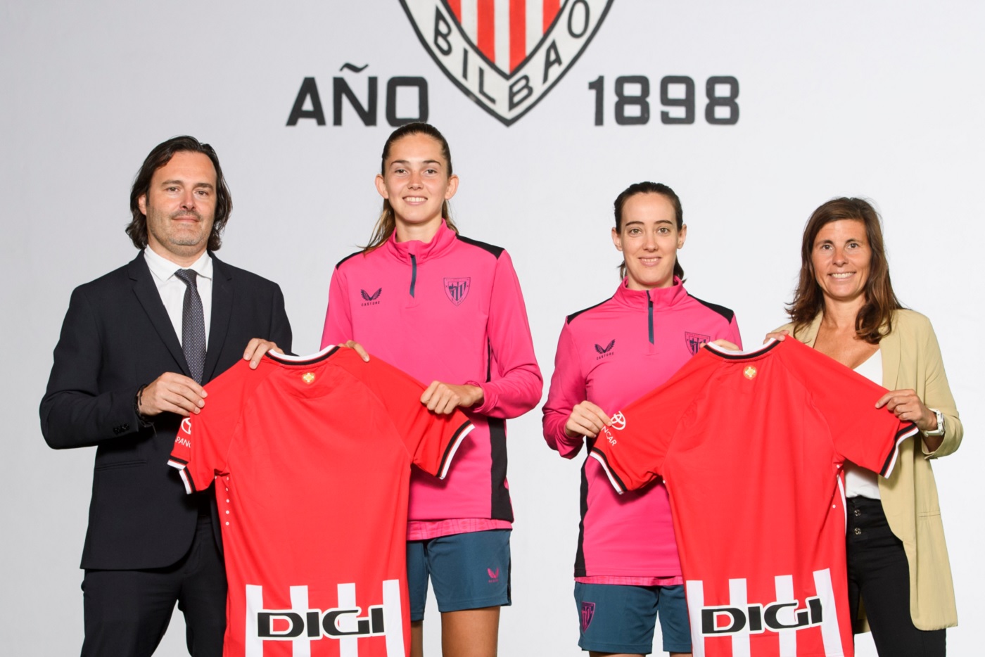 DIGI redobla su apuesta por Euskadi con su apoyo al Athletic Club Femenino y el Deportivo Alavés