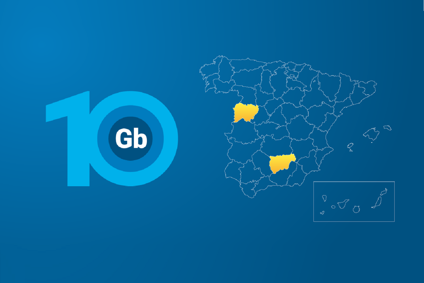 El despliegue de DIGI de PRO-DIGI, con hasta 10 Gbps de velocidad, alcanza 32 provincias, con su llegada a Jaén y Salamanca