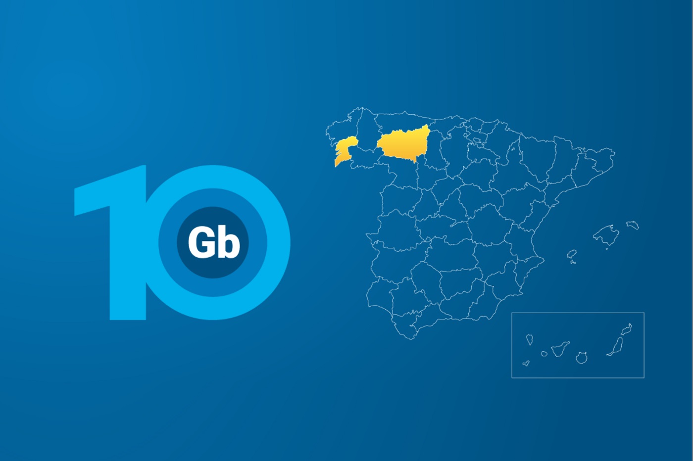 El despliegue de DIGI de PRO-DIGI, con hasta 10 Gbps de velocidad, alcanza las 30 provincias, con su llegada a León y Pontevedra